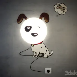 Diy cartoon spotted dog